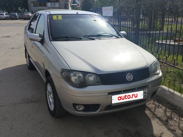 2011 Fiat Albea I Рестайлинг, серебристый, 380000 рублей