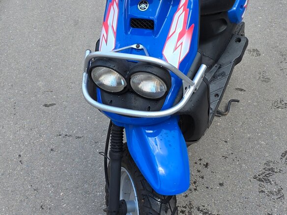 2005 Yamaha BWs, синий, 125000 рублей - вид 1