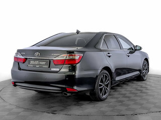 2017 Toyota Camry VII (XV50) Рестайлинг, чёрный, 2770000 рублей, вид 5