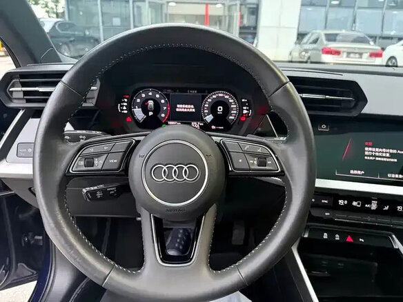 2022 Audi A3 Sportback 35 TFSI IV (8Y), фиолетовый, 2146099 рублей - вид 7