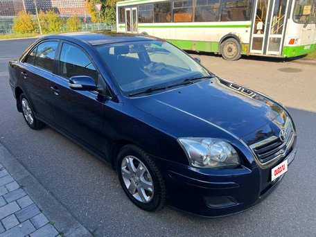 2007 Toyota Avensis II Рестайлинг, синий, 710000 рублей, вид 2