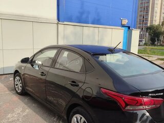 2019 Hyundai Solaris II, чёрный, 1250000 рублей, вид 5