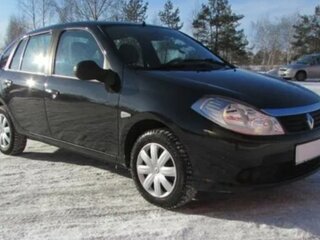 2008 Renault Symbol ll, чёрный, 317000 рублей, вид 1