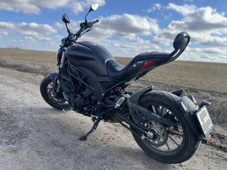 2024 Benelli 502 C, чёрный, 470000 рублей, вид 2