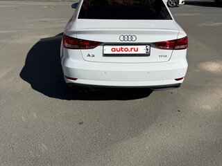 2017 Audi A3 III (8V) Рестайлинг, белый, 1840000 рублей, вид 4