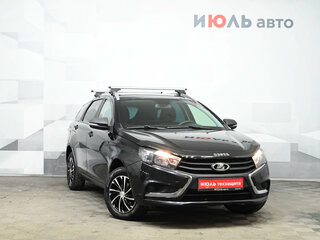 2021 Lada (ВАЗ) Vesta SW I, чёрный, 1245000 рублей, вид 3
