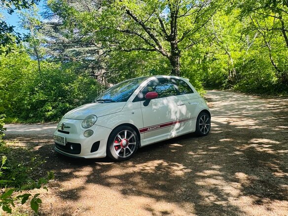 2008 Abarth 500 I, белый, 1250000 рублей - вид 1