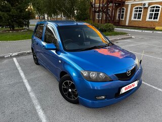 2004 Mazda Demio II (DY), синий, 435000 рублей, вид 4