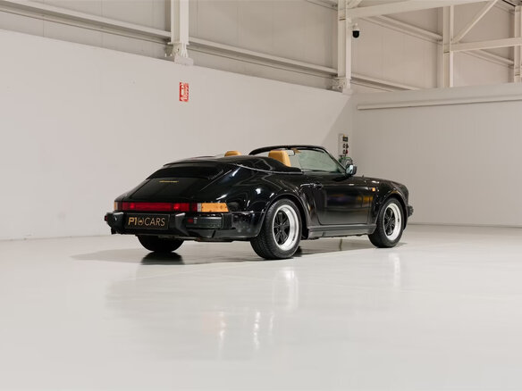 1989 Porsche 911 Carrera II (911, 930), чёрный - вид 6