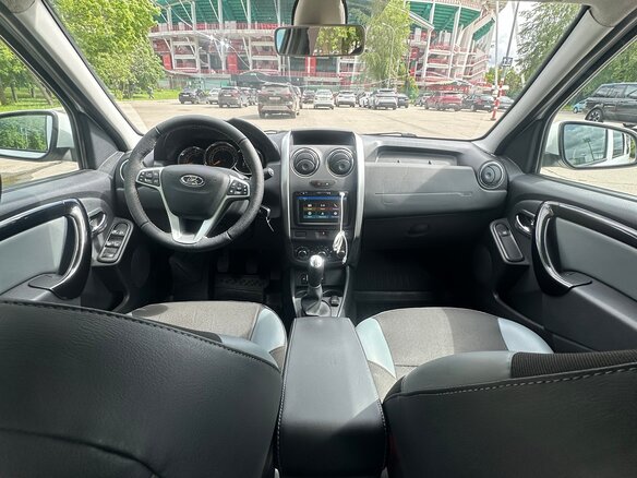 2021 Lada (ВАЗ) Largus Cross I Рестайлинг, белый, 1050000 рублей - вид 12
