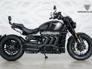2021 Triumph Rocket 3, чёрный, 1899000 рублей, вид 1
