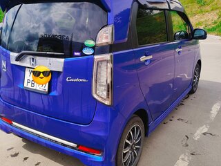 2016 Honda N-WGN I Рестайлинг, синий, 800000 рублей, вид 2