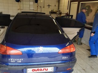 2002 Peugeot 607 I, синий, 300000 рублей, вид 2