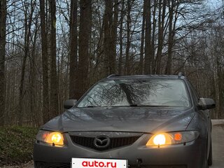 2005 Mazda 6 I (GG) Рестайлинг, серый, 430000 рублей, вид 3