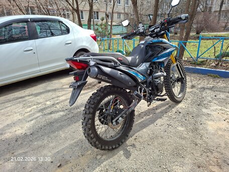 2025 Motoland XF300, синий, 130000 рублей, вид 2