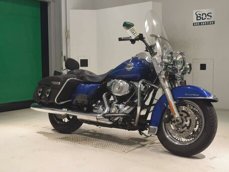 2008 Harley-Davidson Road King, синий, 977000 рублей, вид 2
