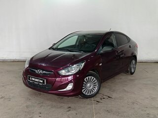2012 Hyundai Solaris I, фиолетовый, 687000 рублей, вид 1