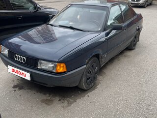 1990 Audi 80 IV (B3), синий, 105000 рублей, вид 2