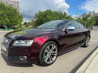2008 Audi S5 I (8T), красный, 1400000 рублей, вид 1