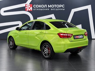 2016 Lada (ВАЗ) Vesta I, зелёный, 779900 рублей, вид 2