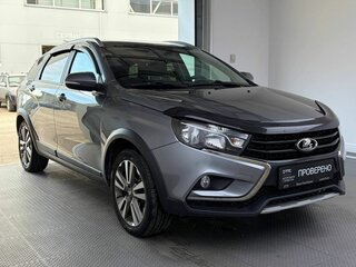 2021 Lada (ВАЗ) Vesta SW Cross I, серый, 1120000 рублей, вид 3