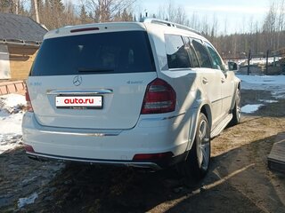 2012 Mercedes-Benz GL-Класс 350 I (X164) Рестайлинг, белый, 1700000 рублей, вид 3