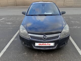 2007 Opel Astra H Рестайлинг, чёрный, 415000 рублей, вид 1