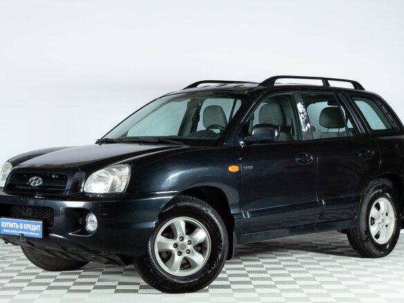2012 Hyundai Santa Fe Classic Classic, чёрный - вид 2