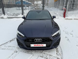 2019 Audi A5 45 TFSI II (F5) Рестайлинг, синий, 3650000 рублей, вид 4