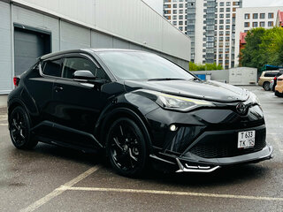 2021 Toyota C-HR I Рестайлинг, чёрный, 1970000 рублей, вид 4