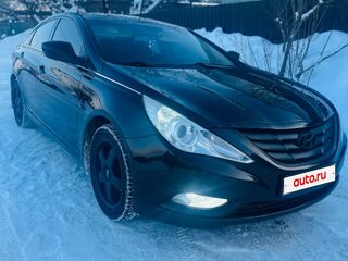 2011 Hyundai Sonata VI (YF), чёрный, 960000 рублей, вид 2