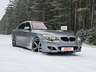 2006 BMW 5 серии 525i V (E60/E61), серый, 1200000 рублей, вид 2