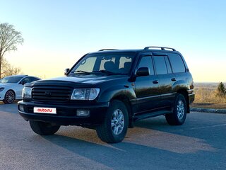 2004 Toyota Land Cruiser 100 Series Рестайлинг 1, чёрный, 1580000 рублей, вид 1