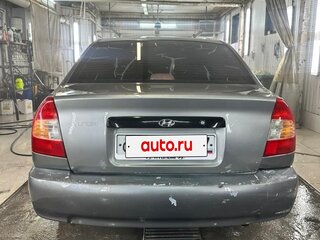 2007 Hyundai Accent ТагАЗ II, серый, 255000 рублей, вид 4