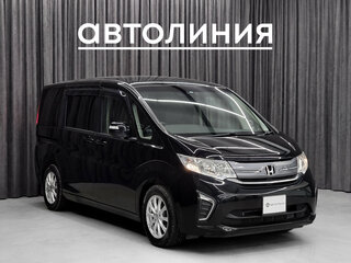 2016 Honda Stepwgn V, чёрный, 1520000 рублей, вид 2