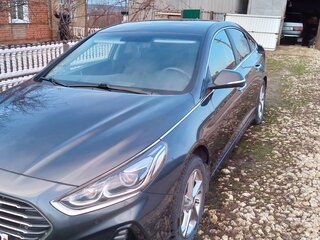 2018 Hyundai Sonata VII (LF) Рестайлинг, серый, 1699000 рублей, вид 1