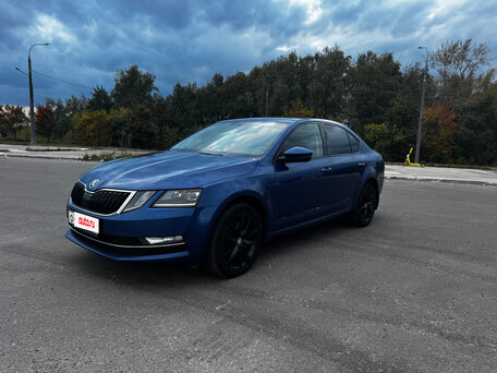 2018 Skoda Octavia III (A7) Рестайлинг, синий, 1999000 рублей, вид 1