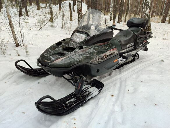 2001 Arctic Cat Panther, зелёный, 550000 рублей - вид 1