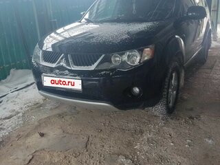 2007 Mitsubishi Outlander II, чёрный, 950000 рублей, вид 1