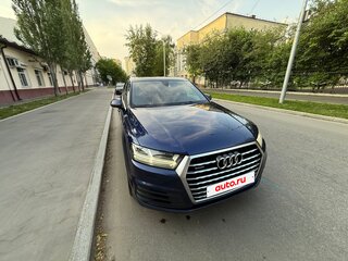 2018 Audi Q7 II (4M), синий, 4150000 рублей, вид 4