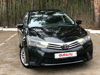 2014 Toyota Corolla XI (E160, E170, E180), чёрный, 997000 рублей, вид 4