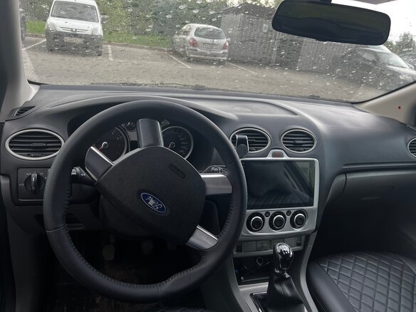 2009 Ford Focus II Рестайлинг, голубой, 500000 рублей - вид 7