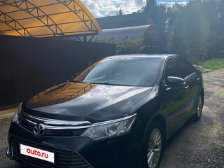 2014 Toyota Camry VII (XV50) Рестайлинг, чёрный, 1800000 рублей, вид 1