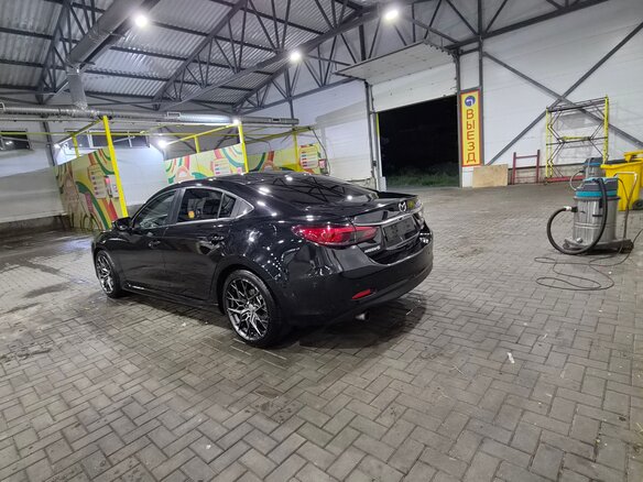 2015 Mazda 6 III (GJ) Рестайлинг, чёрный, 1440000 рублей - вид 5