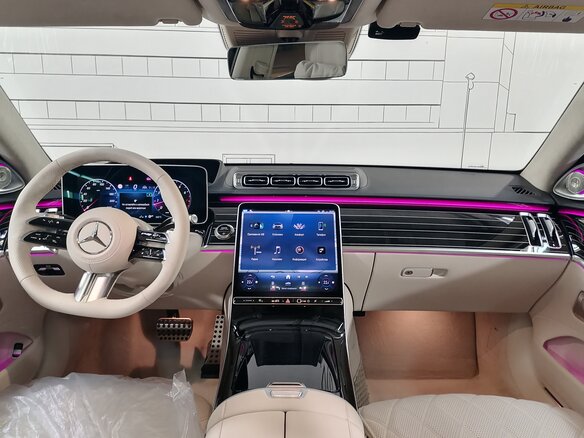 2024 Mercedes-Benz S-Класс 500 4MATIC VII (W223), чёрный - вид 13