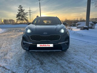 2019 Kia Sportage IV Рестайлинг, синий, 2450000 рублей, вид 2
