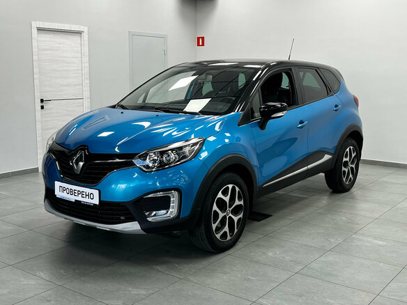2017 Renault Kaptur I, голубой