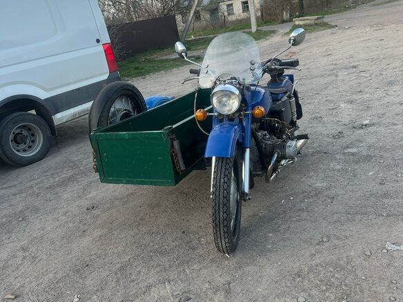 1990 Урал ИМЗ-8.103, синий, 150000 рублей - вид 6