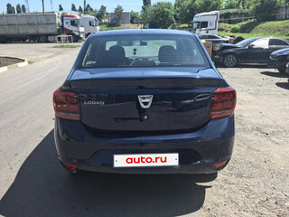 2019 Dacia Logan II Рестайлинг, синий, 695000 рублей, вид 2