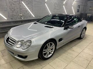 2007 Mercedes-Benz SL-Класс 350 V (R230) Рестайлинг, серебристый, 1750000 рублей, вид 1